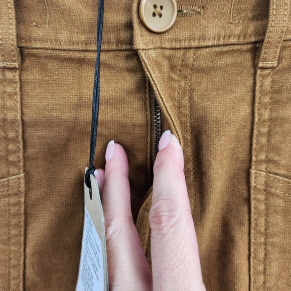 Prana Mini A-Line Nikit Shirt Walnut Size 4 NEW - Picture 6 of 13